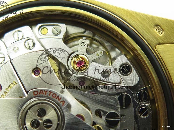 MiroTime 0210 Daytona 116508 YG Noob 1:1 Best Edition 904L YG Case and Bracelet YG Crystal Dial SA MultiPurpose 2628